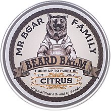 Духи, Парфюмерия, косметика Бальзам для бороды - Mr. Bear Family Beard Balm Citrus 