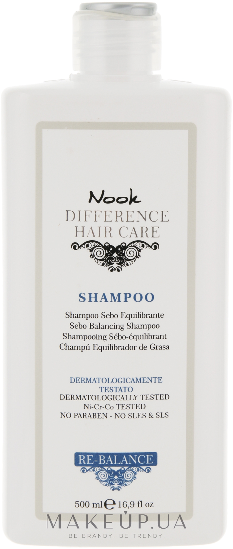 Шампунь себобаланс - Nook DHC Re-Balance Shampoo — фото 500ml