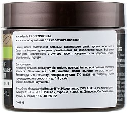 Маска зволожувальна для жорсткого волосся - Macadamia Natural Oil Ultra Rich Moisture Masque — фото N2