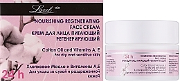 Крем для лица - Larel Cotton Nourising Regenerating Face Cream — фото N2