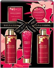 Парфумерія, косметика Набір, 5 продуктів - Baylis & Harding Boudoire Cherry Blossom Perfect Pamper Gift Set