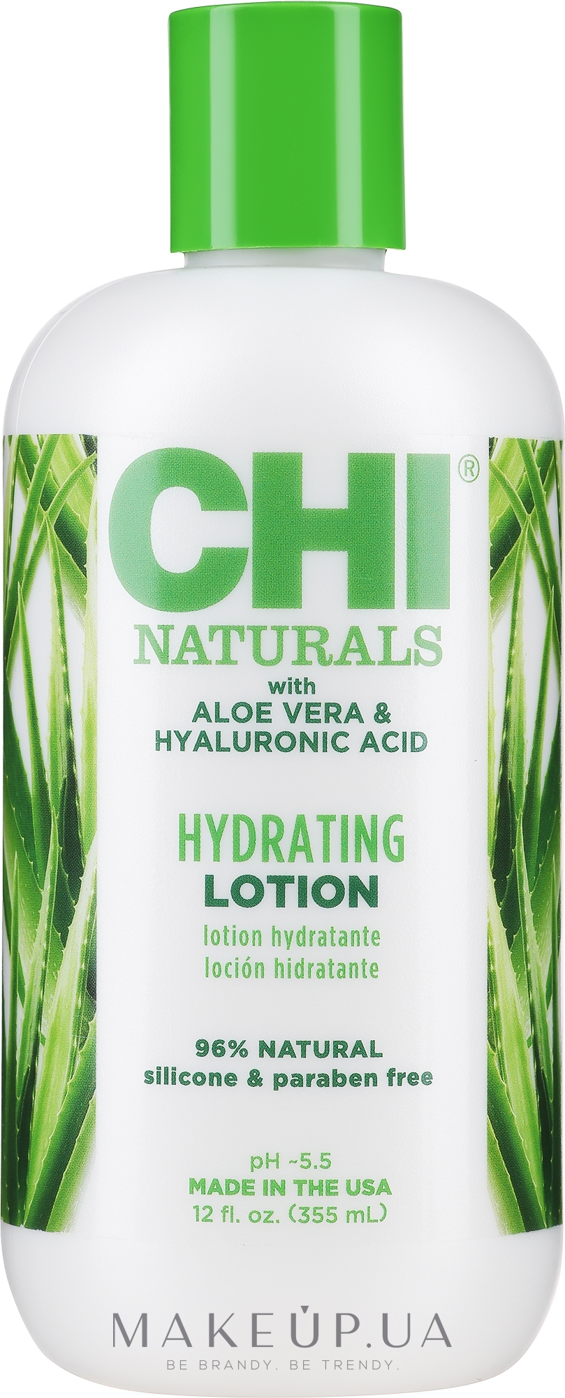 Зволожувальний лосьйон - CHI Naturals With Aloe Vera Hydrating Lotion — фото 355ml