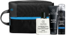 Духи, Парфюмерия, косметика Набор - Collistar Uomo Travel (gel/100ml + foam/100ml + ash/lot/75ml + bag)