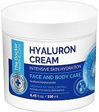 Увлажняющий крем с гиалуроновой кислотой для лица и тела - The Doctor Health & Care Hyaluron Cream — фото N1