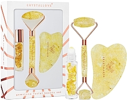 Парфумерія, косметика Набір - Crystallove Citrine Amber Beauty Set