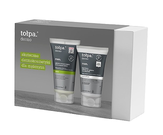 Набор - Tolpa Dermo Men (f/gel/150ml + f/balm/100ml) — фото N2