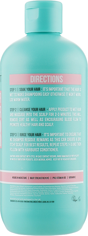 Шампунь для росту й зміцнення волосся - Hairburst Longer Stronger Hair Shampoo — фото N4