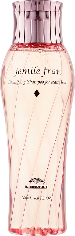 Шампунь для жестких и поврежденных волос - Milbon Jemile Fran Shampoo For Coarse Hair — фото N1