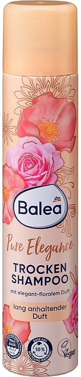 Парфумований сухий шампунь для волосся - Balea Parfum Dry Shampoo Pure Elegance — фото N1