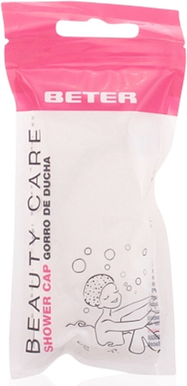 Шапочка для душу, рожева - Beter Beauty Care Shower Cap — фото N2