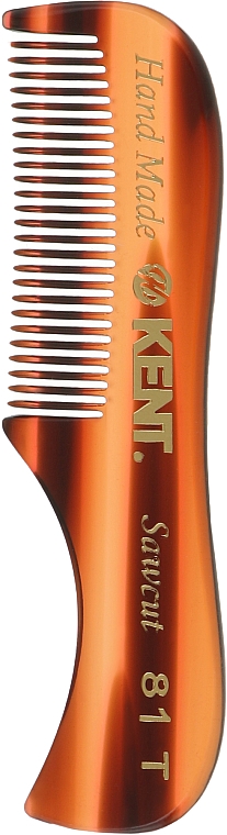 Гребень для усов и бороды - Kent Handmade Combs 81T