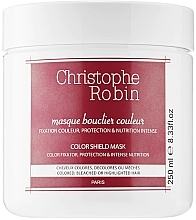 Маска для окрашенных и мелированных волос - Christophe Robin Color Shield Mask With Camu-Camu Berries (банка) — фото N1