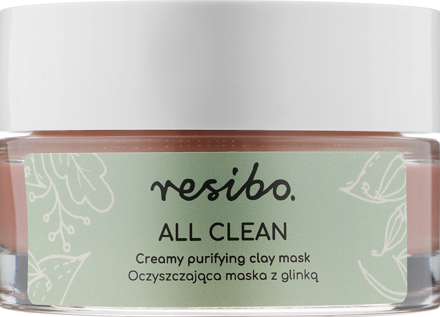 Маска для лица "Очищающая" - Resibo All Clean Creamy Purifying Mask — фото N1