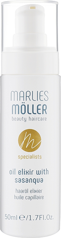 Эликсир для волос - Marlies Moller Specialist Oil Elixir with Sasanqua
