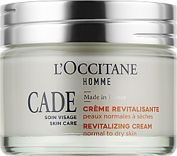 Духи, Парфюмерия, косметика Восстанавливающий крем для лица - L'Occitane Cade Revitalizing Cream