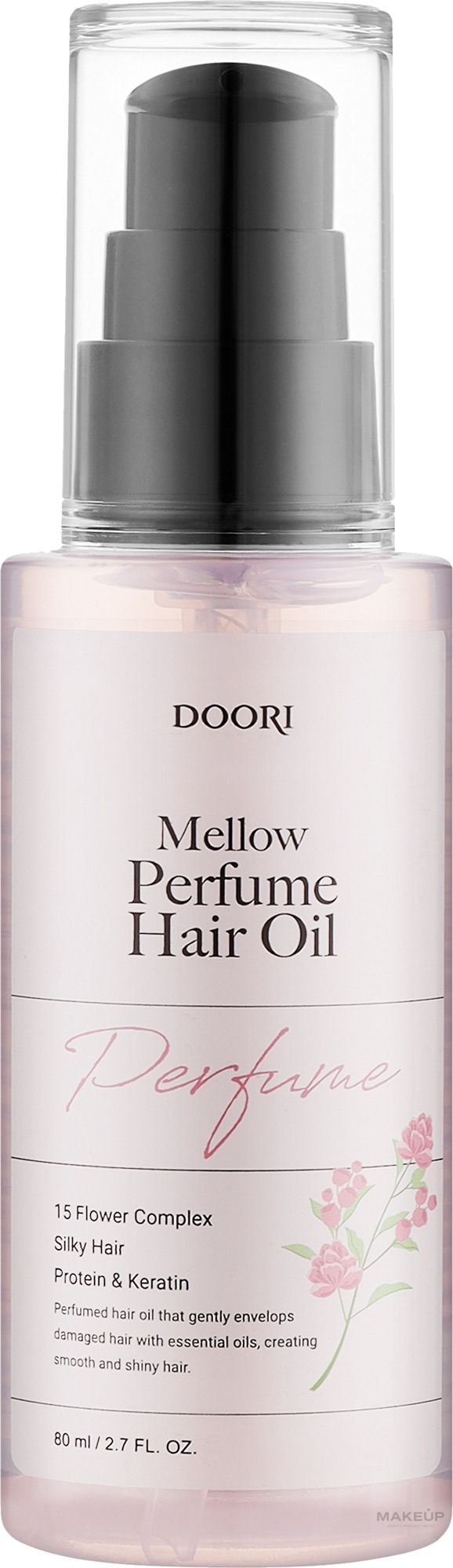 Парфумована олія для волосся - Doori Mellow Perfume Hair Oil — фото 80ml