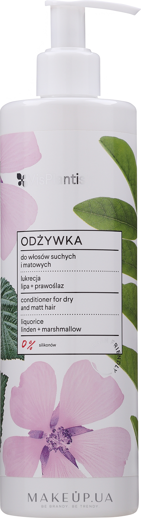Кондиціонер для сухого волосся - Vis Plantis Herbal Vital Care Conditioner Liquorice Linden + Marshmallow — фото 400ml