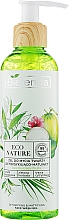 Парфумерія, косметика Очищувальний гель для обличчя - Bielenda Eco Nature Coconut Water, Green Tea and Lemongrass