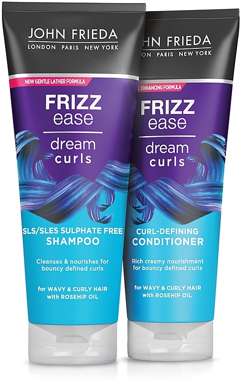 Шампунь для підкреслення кучерявих завитків волосся - John Frieda Frizz-Ease Dream Curls Shampoo — фото N2