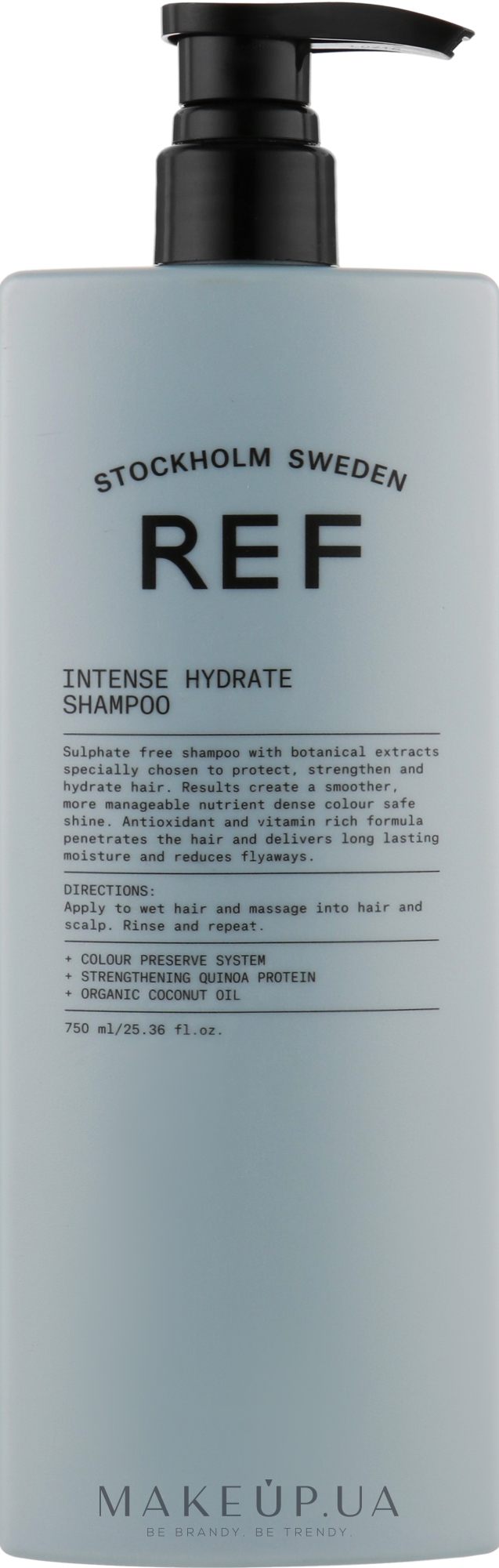 Шампунь для інтенсивного зволоження  pH 5.5 - REF Intense Hydrate Shampoo — фото 750ml