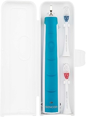 Електрична зубна щітка, біло-блакитна, SOC 1102TQ - Sencor — фото N3