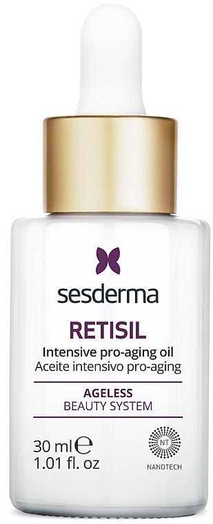 Олія для обличчя - SesDerma Laboratories Retisil Pro-Aging Intensive Oil — фото N1