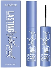 Водостойкая тушь для ресниц - Sadoer Lasting Waterproof Mascara — фото N1