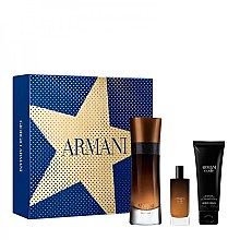 Духи, Парфюмерия, косметика Giorgio Armani Code Profumo - Набор (edp/110ml + edp/15ml + sh/gel/75ml)