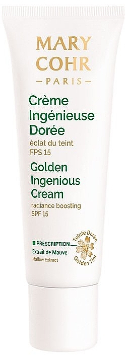 Крем для обличчя з SPF15 - Mary Cohr Golden Ingenious SPF15 Cream — фото N1