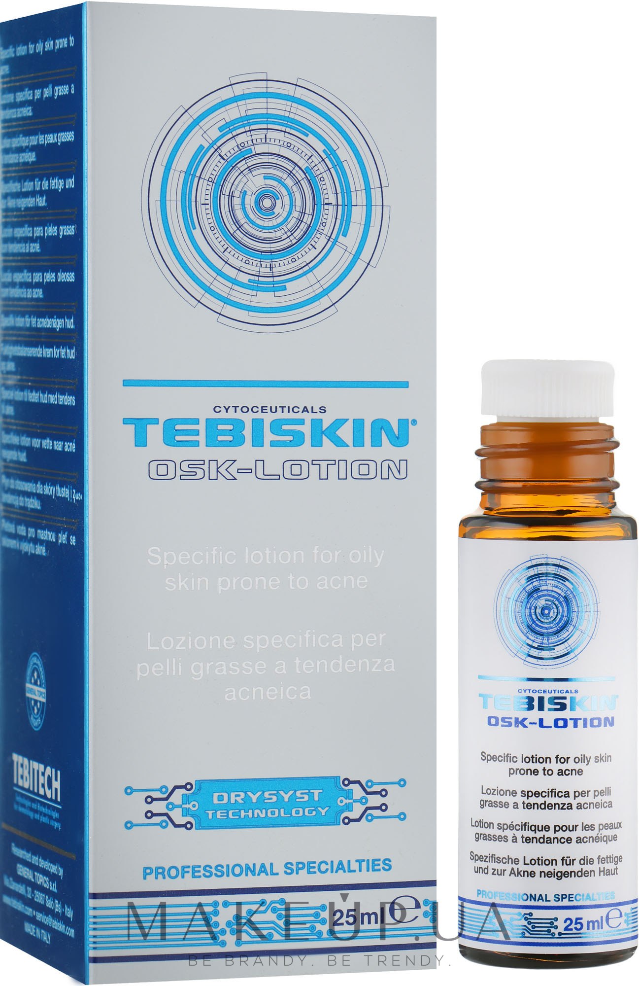 Мультиактивная сыворотка для лечения акне - Tebiskin OSK Lotion — фото 25ml