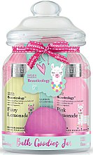 Духи, Парфюмерия, косметика Набор - Baylis & Harding Beauticology Llama Treats Jar (sh/cr/100ml + b/wash/100ml + b/lot/30ml + b/fizzer/40g + b/polisher)