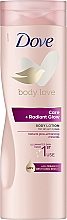 Парфумерія, косметика Dove Body Love Care + Radiant Glow Body Lotion - Dove Body Love Care + Radiant Glow Body Lotion