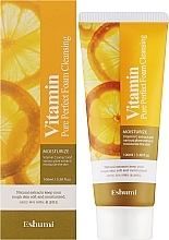 Пенка для умывания лица с витамином C - Eshumi Vitamin Pure Perfect Foam Cleansing — фото N2