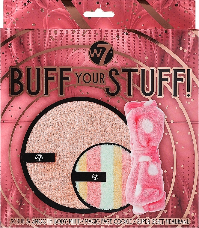 Набір - W7 Buff Your Stuff! Gift Set (acc/3pcs) — фото N1