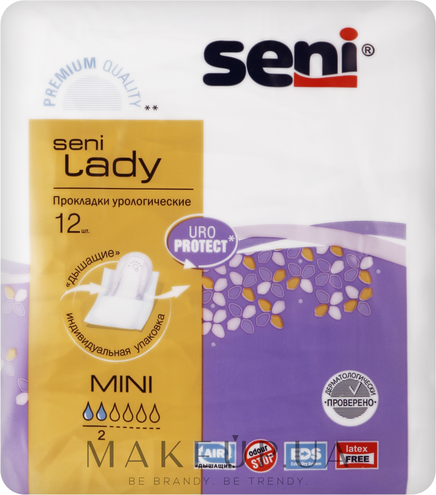 Прокладки Seni Lady Mini, 12 шт - Seni — фото 12шт