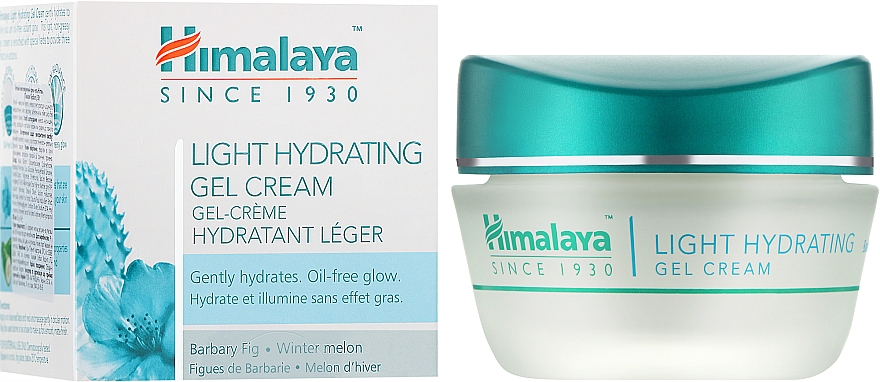 Легкий увлажняющий гель-крем - Himalaya Herbals Light Hydrating Gel Cream — фото N2