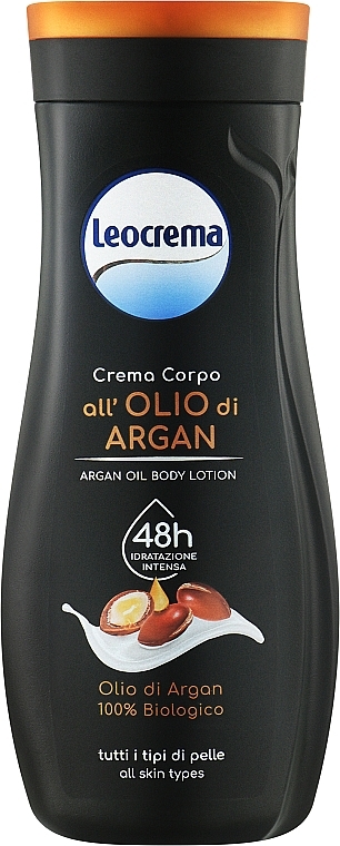 Крем-флюид для тела с маслом Арганы - Leocrema Cream Fluid Body — фото N1