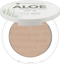 Парфумерія, косметика Пудра спресована із захистом SPF-15 - Bell Hypo Allergenic Aloe Pressed Powder SPF15