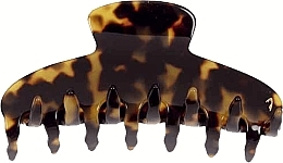 Парфумерія, косметика Заколка-краб для волосся NZ0003T, леопард - Janeke Hair Claw Clip Leopard Big