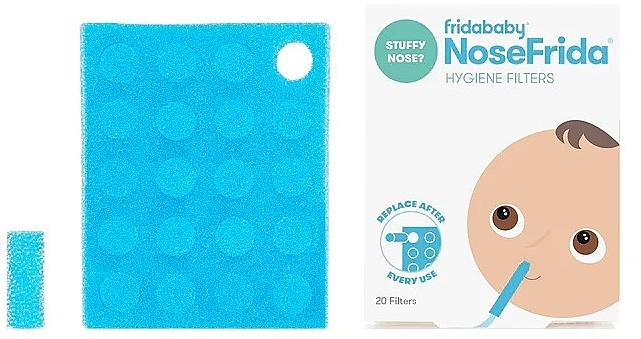 Гигиенические фильтры для аспиратора - Frida Baby NoseFrida Hygienic Filters — фото N1