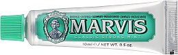 Духи, Парфюмерия, косметика Зубная паста - Marvis Classic Strong Mint (мини)