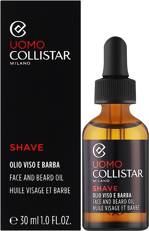 Олія для обличчя та бороди - Collistar Oil Face And Beard — фото N2