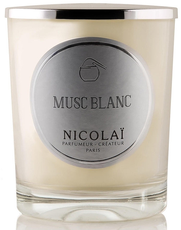 Nicolai Parfumeur Createur Musc Blanc - Парфюмированная свеча — фото N1
