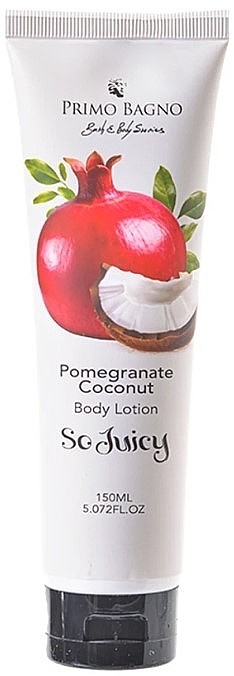 Лосьйон для тіла "Гранат і кокос" - Primo Bagno Pomegranate Coconut Body Lotion (туба) — фото N1