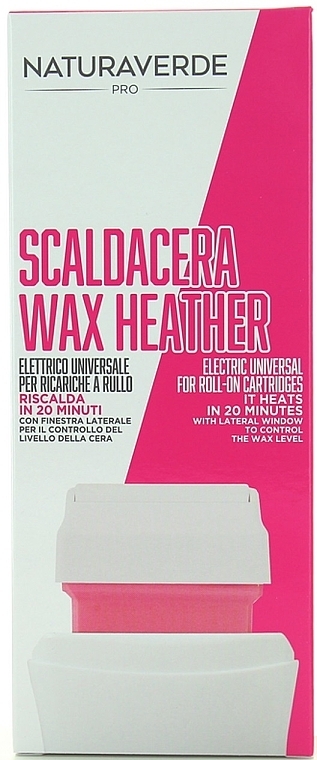 Нагреватель воска для депиляции - Naturaverde Pro Wax Heather Electric Universal For Roll-On Cartridges — фото N1