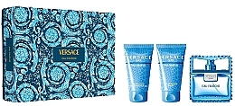 Духи, Парфюмерия, косметика Versace Man Eau Fraiche - Набор (edt/50ml + sh/gel/50ml + ash/balm/50ml)