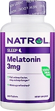 Духи, Парфюмерия, косметика Мелатонин, 3 мг - Natrol Melatonin