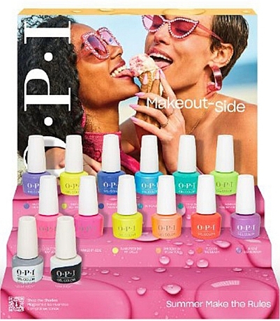 Набір - O.P.I Gel Color Summer 2023 Summer Make the Rules Collection (n/lacquer/14x15ml) — фото N1