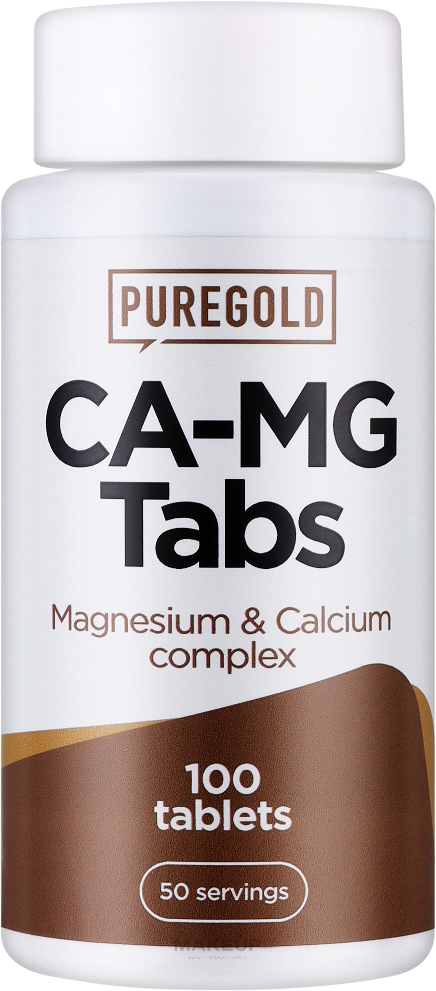Диетическая добавка "Кальций-магний", капсулы - PureGold Ca-Mg — фото 100шт