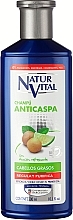 Шампунь против перхоти для жирных волос - Natur Vital Anticaspa Shampoo — фото N1